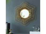 Miroir étoile solaire ondulant 69x69x6cm