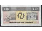 IRLANDE DU NORD 10 POUNDS 30 AOUT 1996 SERIE B NEUF