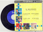 45 Tours EL MEJORANO "EL SANTO DE MI MARE" / "VIRGENCITA VALENCIANA"