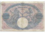 FRANCE 50 FRANCS BLEU ET ROSE SERIE V.6458 2-10-1915 TB+