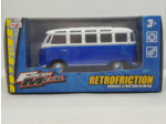 VOLKSWAGEN COMBI BLEU MAISTO RETROFRICTION BOITE NEUF