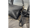 0524 Sac pochette cuir noir