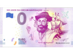 PORTUGAL 2019 -1 500 ANOS DA CIRCUM-NAVEGACAO BILLET 0 EURO SOUVENIR