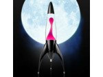 Lampe à lave fusée Telstar Rocket noire