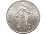 FRANCE 1 FRANC SEMEUSE 1918 SUP/NC