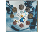 FINLANDE 2003 HOCKEY RAHASARJA SERIE COFFRET 8 MONNAIES BU