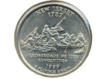 AMERIQUE (U.S.A) 1/4 DOLLAR 1999 P NEW JERSEY SUP