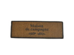 Grand paillasson maison de campagne 40x120x3cm