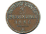 ALLEMAGNE PRUSSE 3 PFENNIG 1864 A TTB (W482) N3