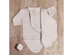 Body coton bio Taupe 1 mois