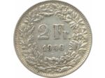 SUISSE 2 FRANCS 1946 B TTB N1