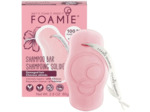 Foamie Shampoing solide pour cheveux saints et brillants • 100% sans plastique vegan (Hibiskiss)