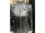 MA7352 Blouson femme cuir noir