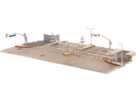 Fast And Furious diorama Scène du Train Nano