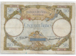 FRANCE 50 FRANCS L.O. MERSON SERIE J.7881 19-3-1931 TB