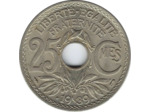 FRANCE 25 CENTIMES LINDAUER .1939. Légère SUP
