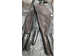 WA20122 Gants cuir femme noir