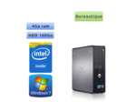 Dell Optiplex 780 DT - Windows 7 - CD 2.6 4GB 160GB - Ordinateur Tour Bureautique PC