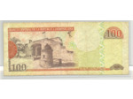 REPUBLIQUE DOMINICAINE 100 PESOS 2004 SERIE KT TB+