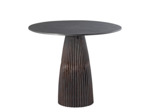 Table ronde Amanda marron 88x88x74cm
