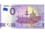 PORTUGAL 2021-1 CAMINHA VERSION ANNIVERSAIRE BILLET SOUVENIR 0 EURO