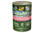ARQUIVET Saumon et Dinde aux petits pois et huile de Saumon, pour chien adulte - 400g