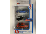 MINIATURES BURAGO 1/64 CHEVROLET CORVETTE FORD MUSTANG LAMBORGHINI