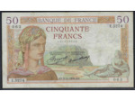 FRANCE 50 FRANCS CERES 3-12-1936 E.5274 TB+