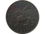 ILES IONIENNES 1 OBOLE GEORGE III 1819 TB+ (KM32)