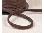 Double passepoil chevron 550 Marron C56 10mm 100% coton le mètre