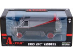 GMC Vandura L'agence Tout Risque Noir et gris 1/24 - Greenlignt 84072