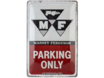 Nostalgic-Art 22348 - Plaque vintage, Massey Ferguson - Parking Only – 20 x 30 cm