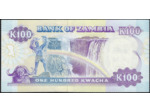 ZAMBIE 100 KWACHA non daté (1991) SERIE AD NEUF W34