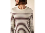 Pull marin rayé Marée 100% laine mérinos SAINT JAMES