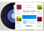 45 Tours EDOUARD DULEU "NATHALIE S'EN VA" / "LE COQ TYROLIEN"