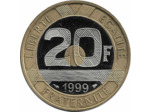 FRANCE 20 FRANCS MONT ST MICHEL 1999 BE belle epreuve