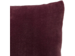 Atmosphera - Coussin ollis Aubergine 38x38cm