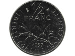 FRANCE 1/2 FRANC ROTY 1997 BU