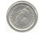 SUISSE 1/2 FRANC 1959 B