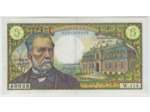 FRANCE 5 FRANCS PASTEUR 4-9-1969 W.114 TTB+
