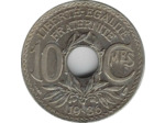 FRANCE 10 CENTIMES LINDAUER 1936 SUP