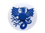 Le bouclier du Gaulois - dragon