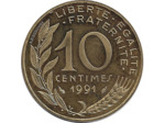 FRANCE 10 CENTIMES LAGRIFFOUL 1991 BE