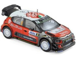 Norev 1/43 - Miniature Citroen C3 Wrc Rallye De Pologne 2017 1/43