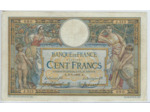FRANCE 100 FRANCS L.O.M avec LOM SERIE J.313 6-7-1908 TB+