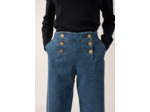 Pantalon à ponts Torie en denim