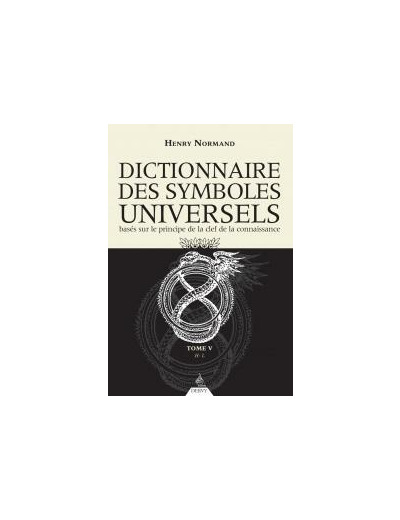 Le Dictionnaire des symboles universels-TOME 5