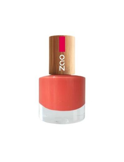 Vernis à ongles Bio - 656 Corail- 8 ml - Zao Make-up
