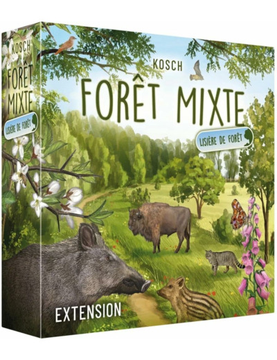 Forêt Mixte : extension Lisière de forêt