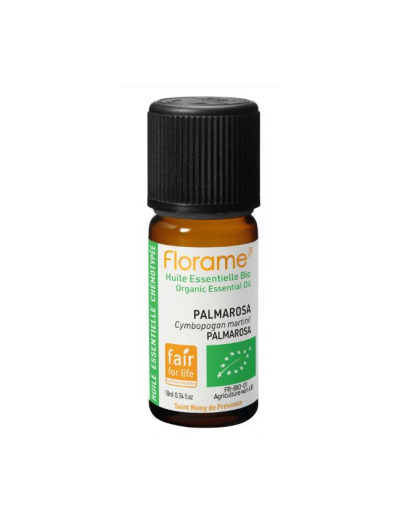 Huile essentielle bio Palmarosa 10ml